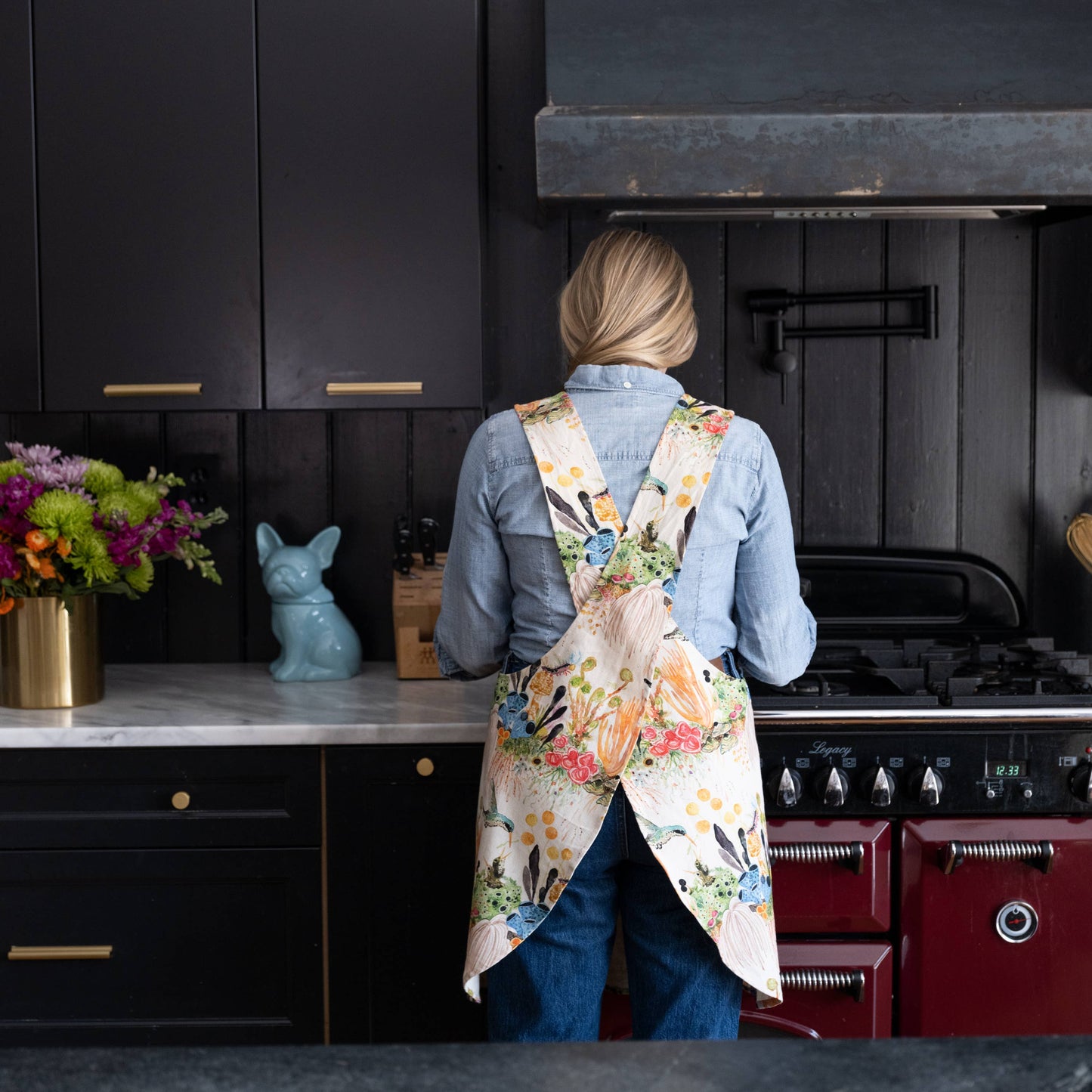 Pinafore Apron - Lichen Jungle