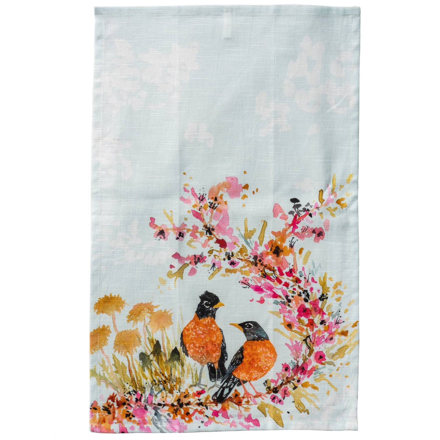 Tea Towel - Robins