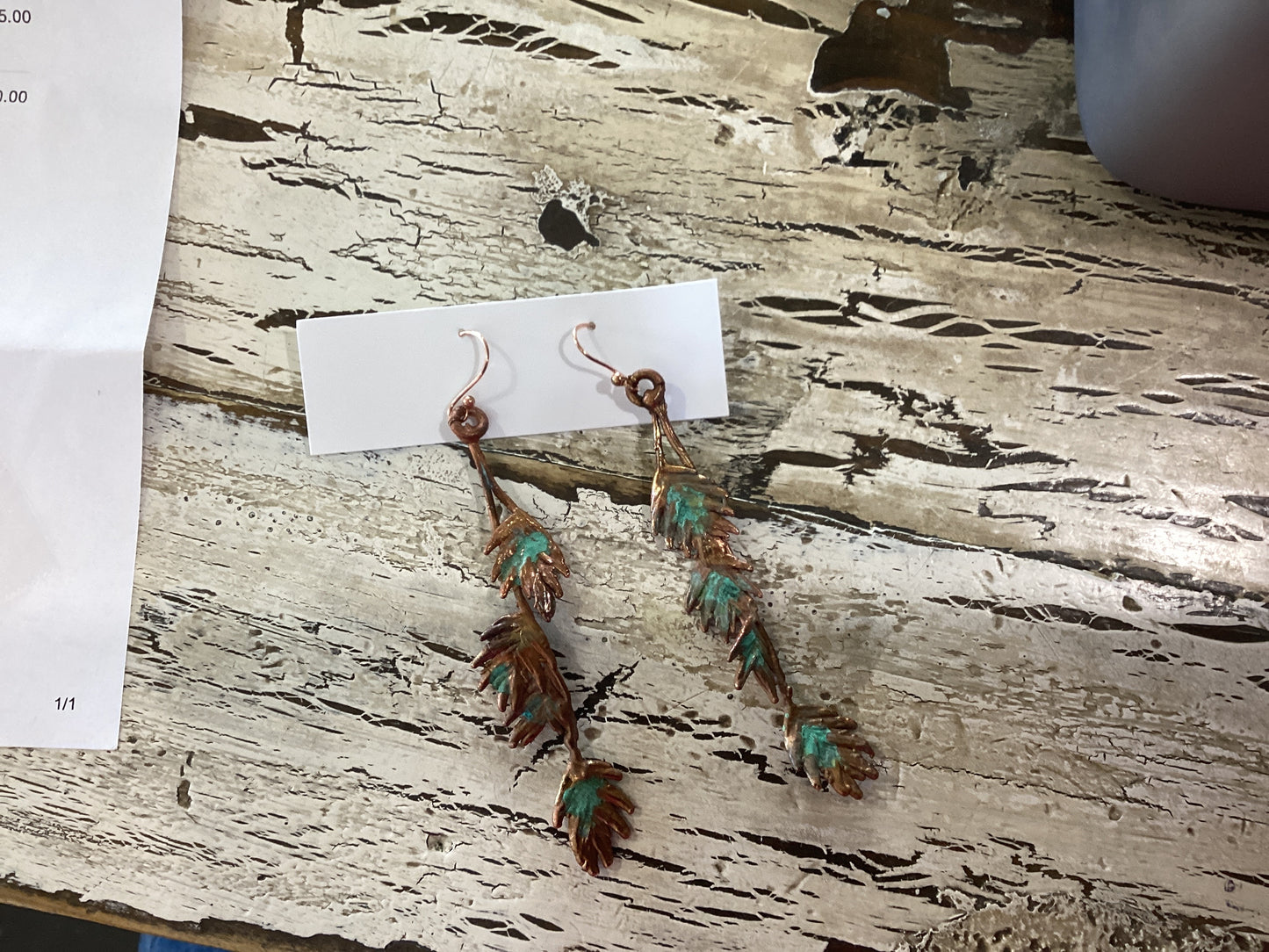 Complementary Ornamental Grass Earrings