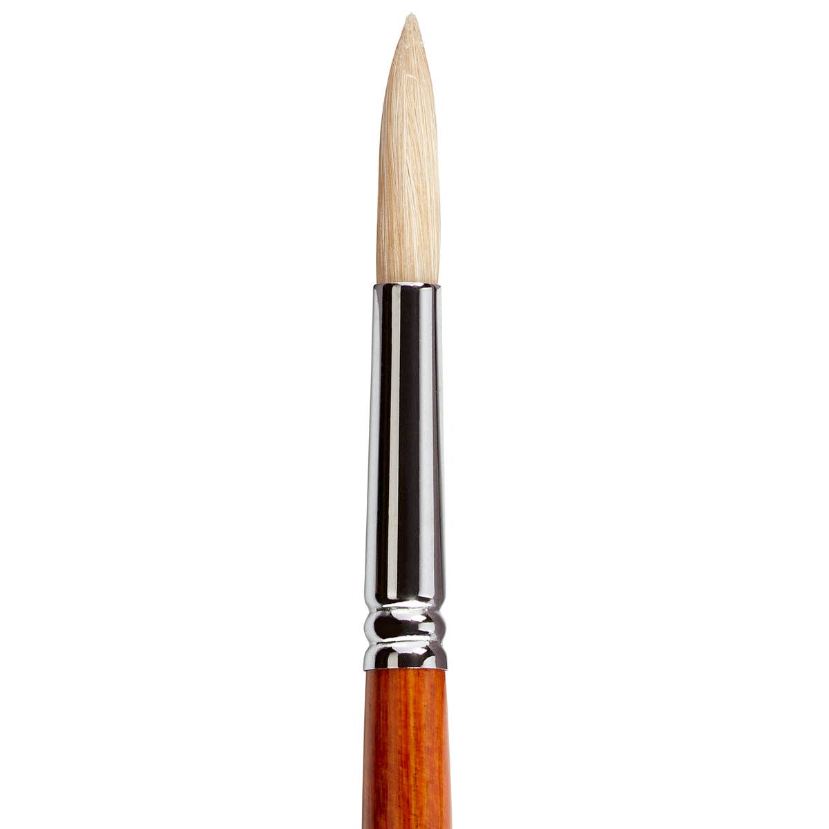PRO Natural Bristle Brush Set - Long Handle - 12 Pieces