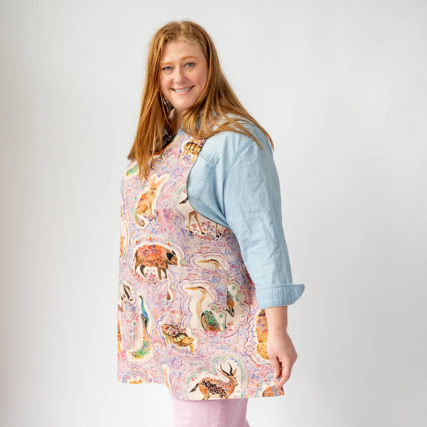 Smock Apron- Menagerie