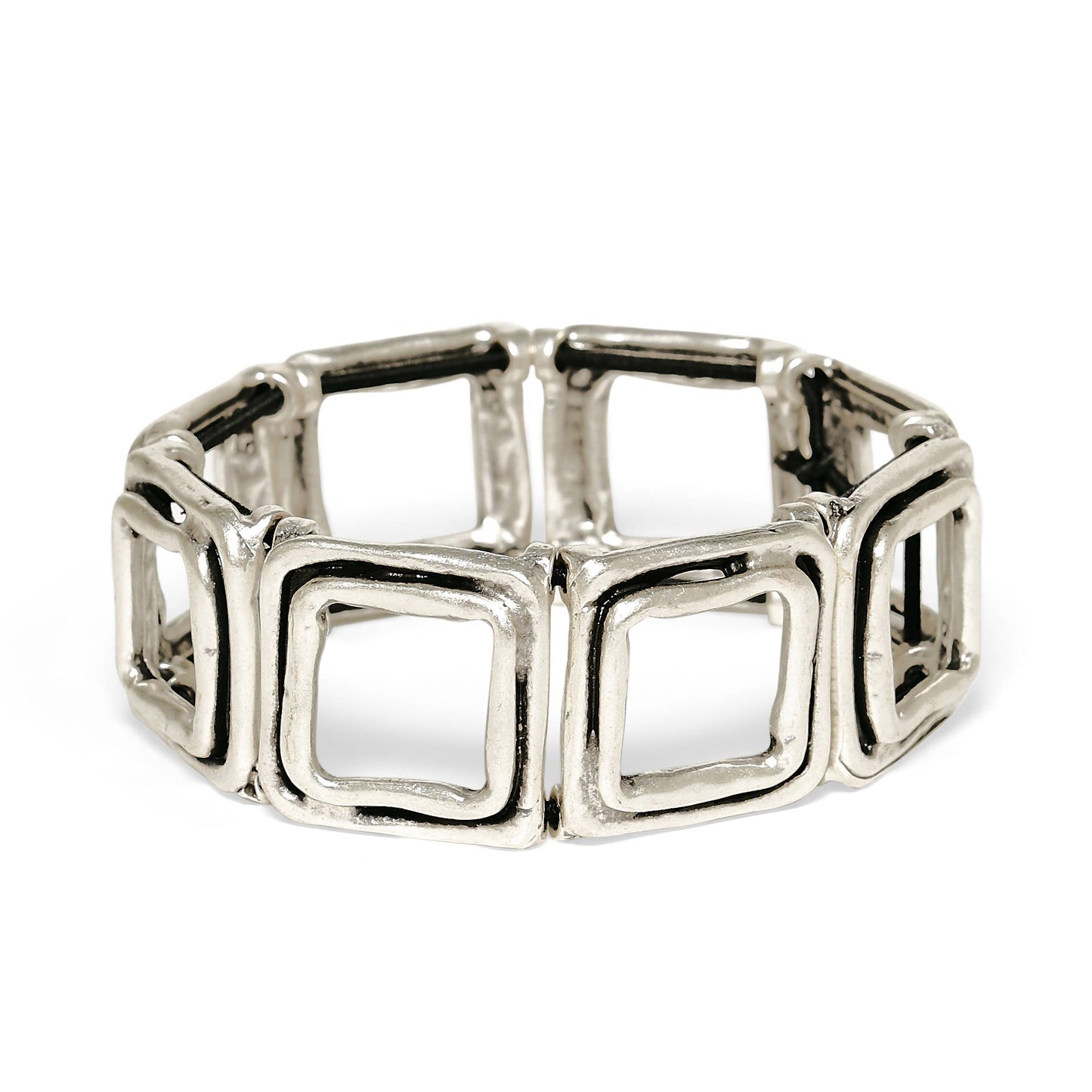 Handmade Pewter Bracelet - 24-226