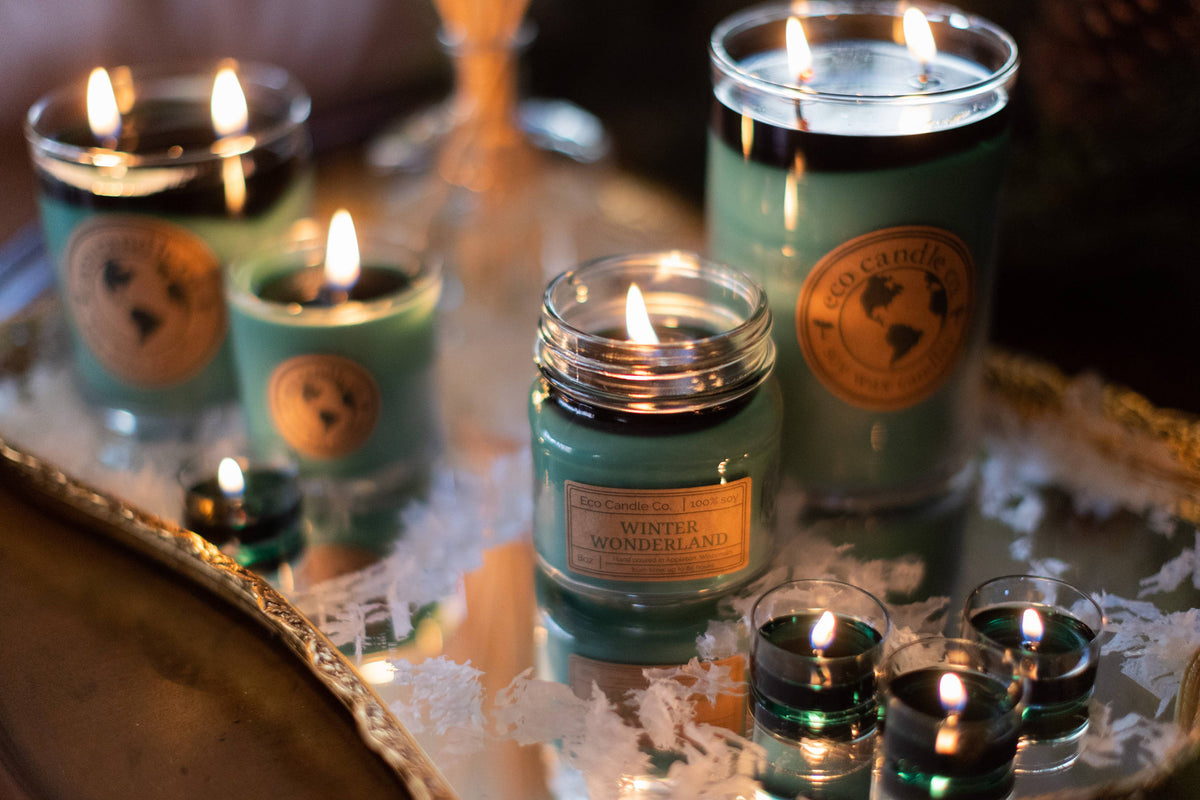 8oz mason WINTER WONDERLAND