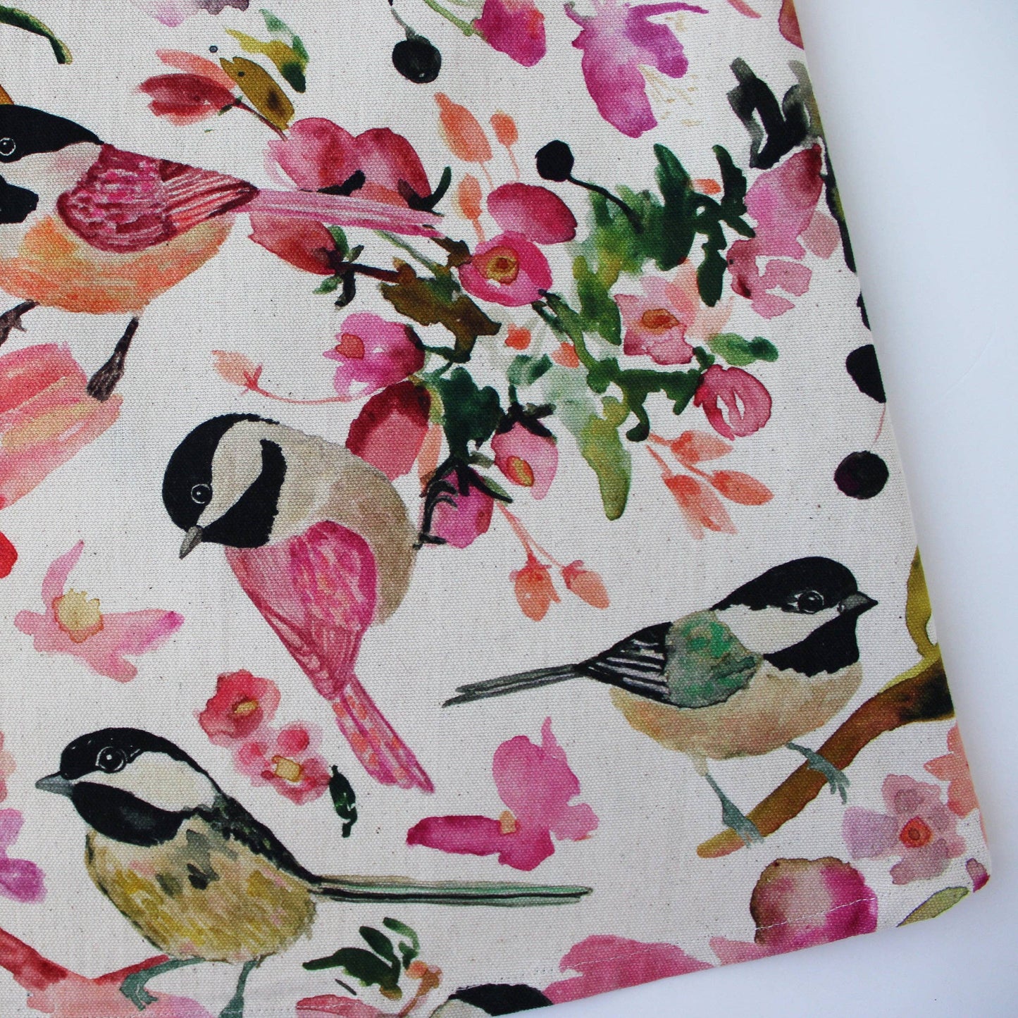 Pinafore Apron- Chickadees