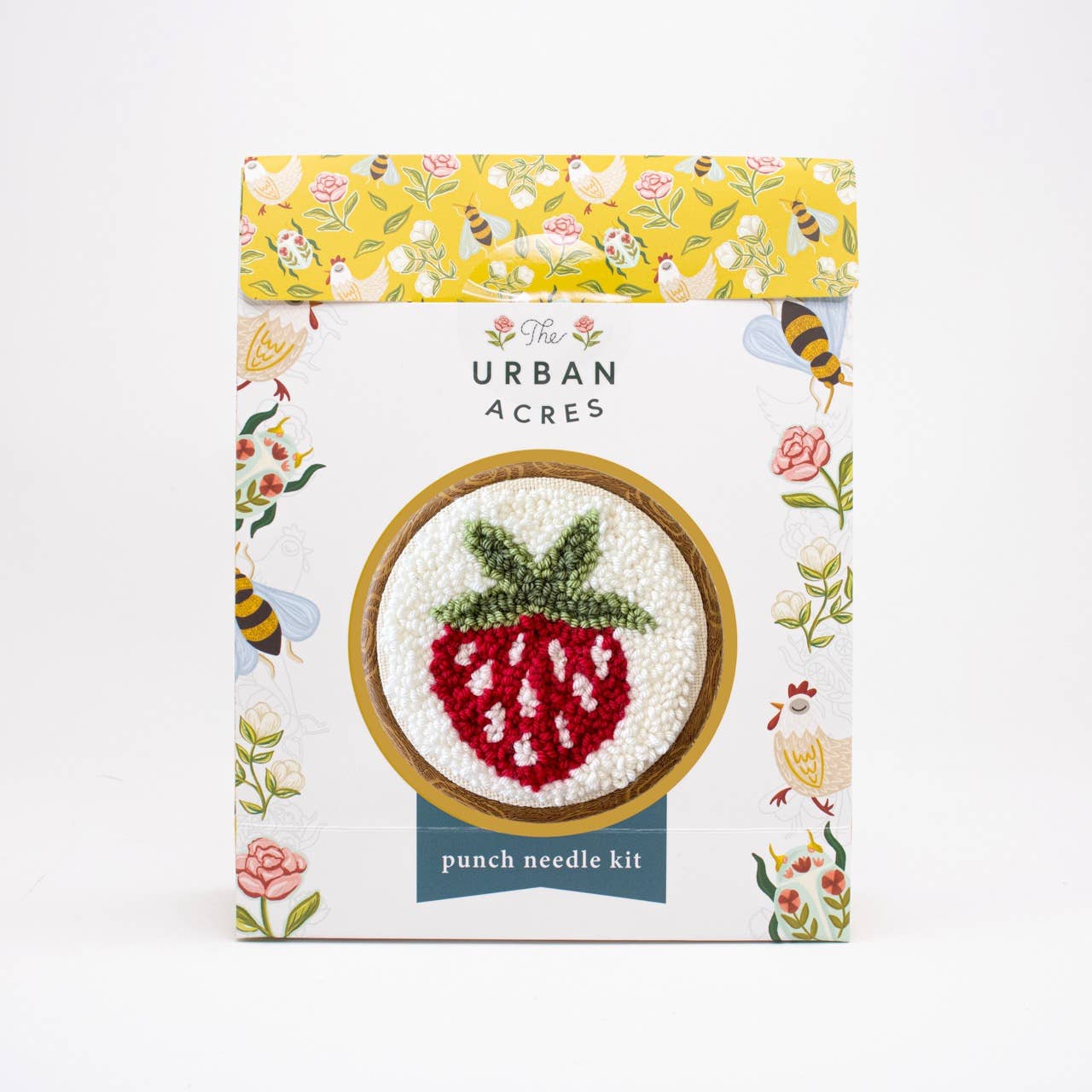 Strawberry Punch Needle Kit: Beginner Kit