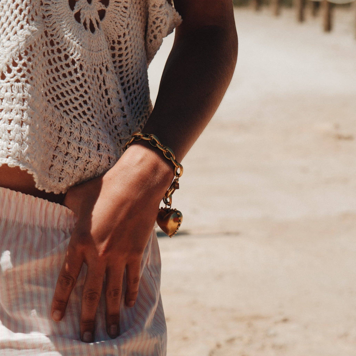 Marley Dotted Heart Bracelet