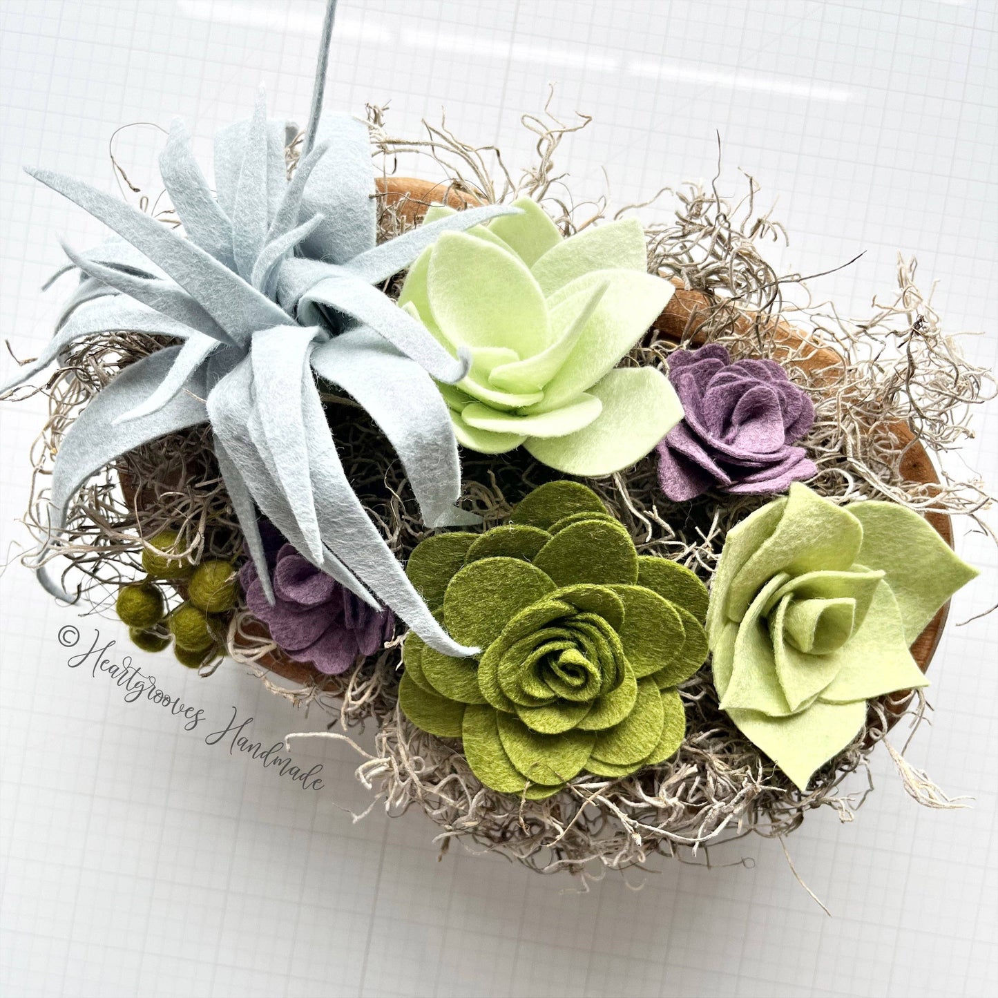 Felt Air Plant Succulent Craft Kit