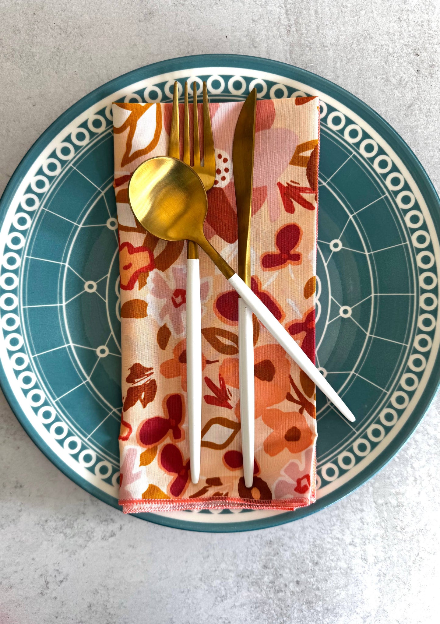 Desert Flora Cloth Napkins, set of four: Dinner