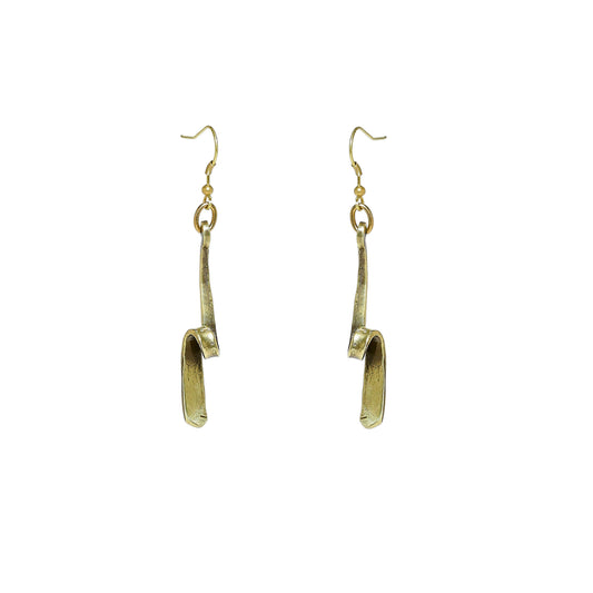 Handmade Bronze Earrings - BRN4084