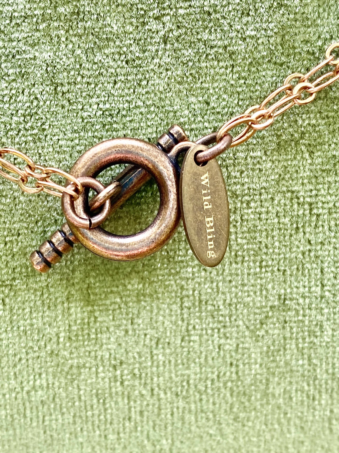 Real Frayed Tiger Swallowtail Necklace Copper Electroformed