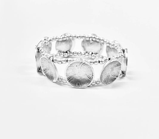 Handmade Pewter Bracelet - 029-2029A