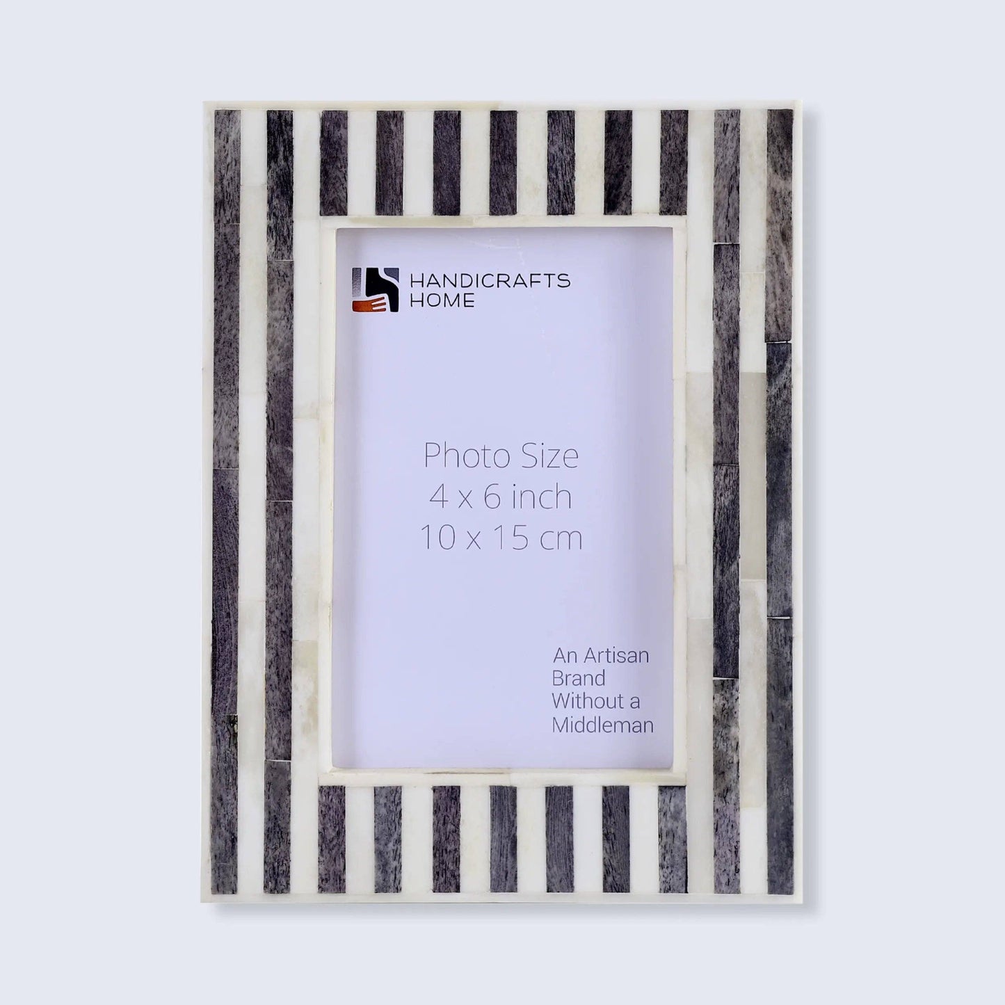 Picture Frames Kayala Saje Bone Inlay Collection in 3 Sizes: 4x6