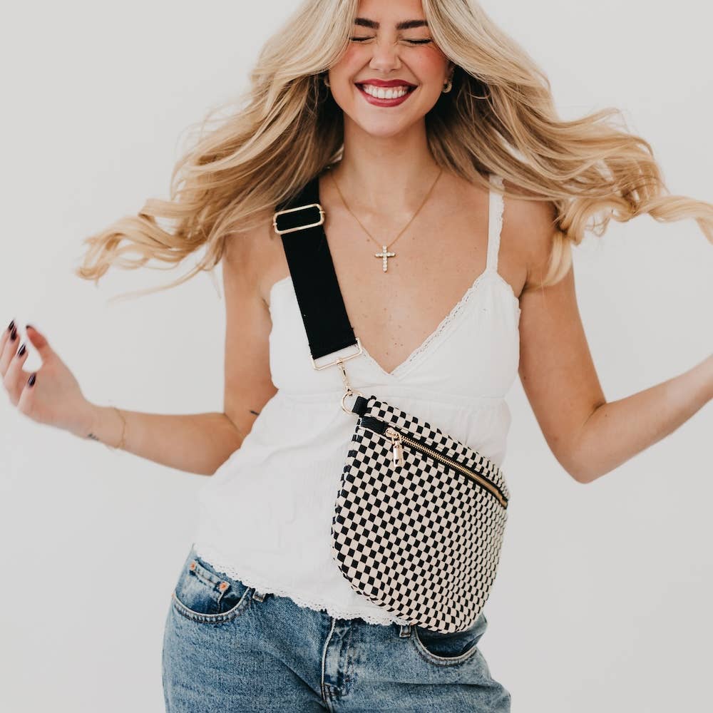Westlyn Woven Bum Bag *NEW COLORS ADDED*: Emerald