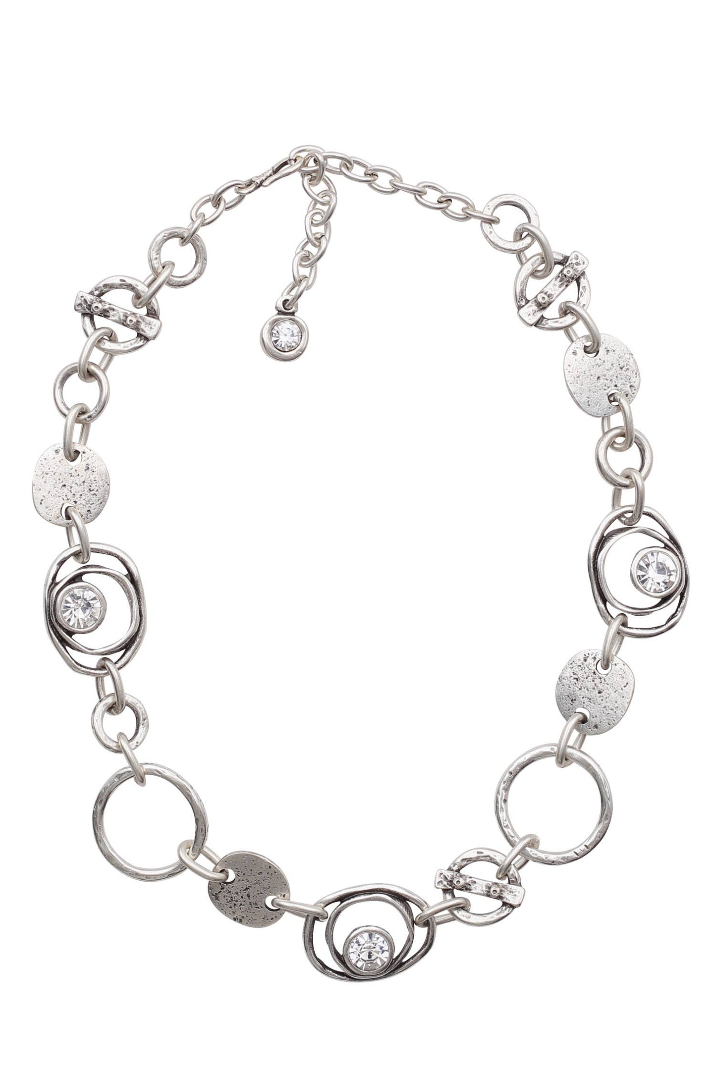 Handmade Pewter Necklace - 3807