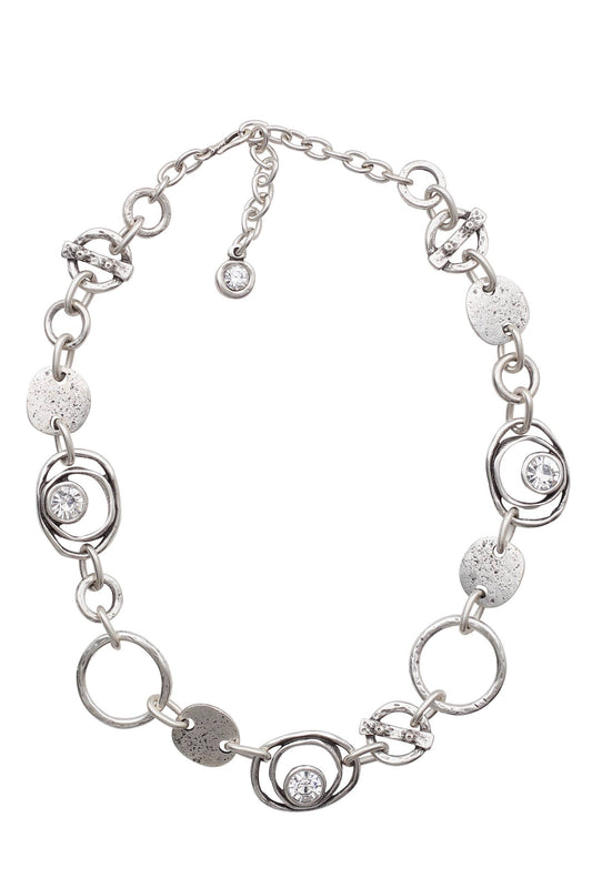Handmade Pewter Necklace - 3807