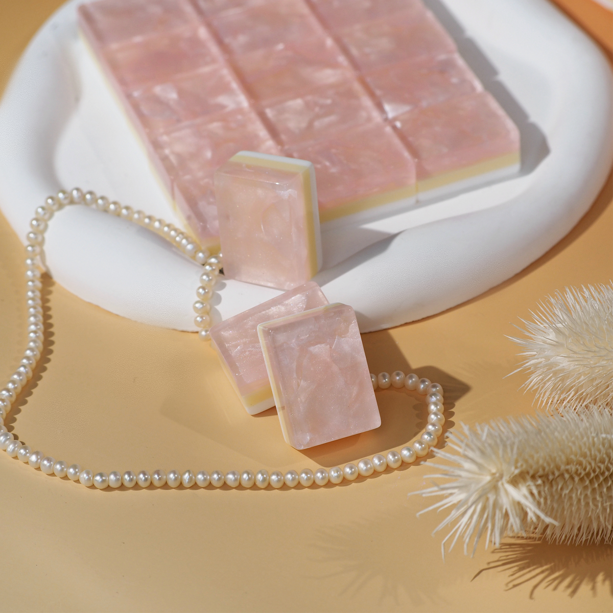Garden Party Mahjong Set - Blush Pearl 02-01