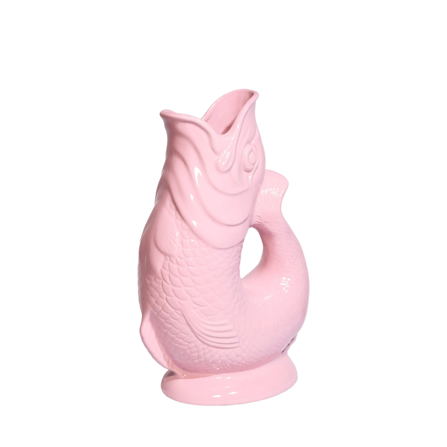 Baby Pink Gluggle Jug: Large