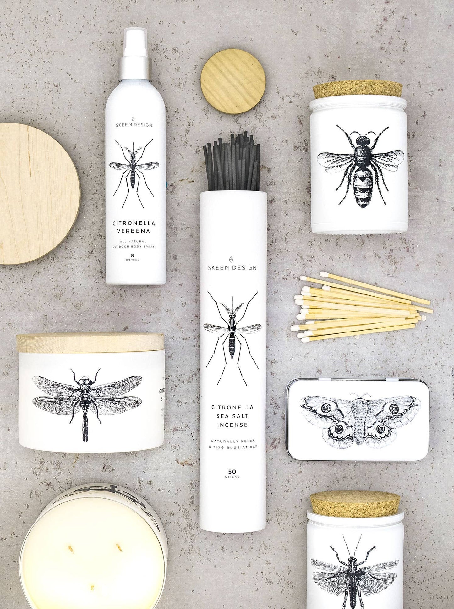 Moth Match Tin