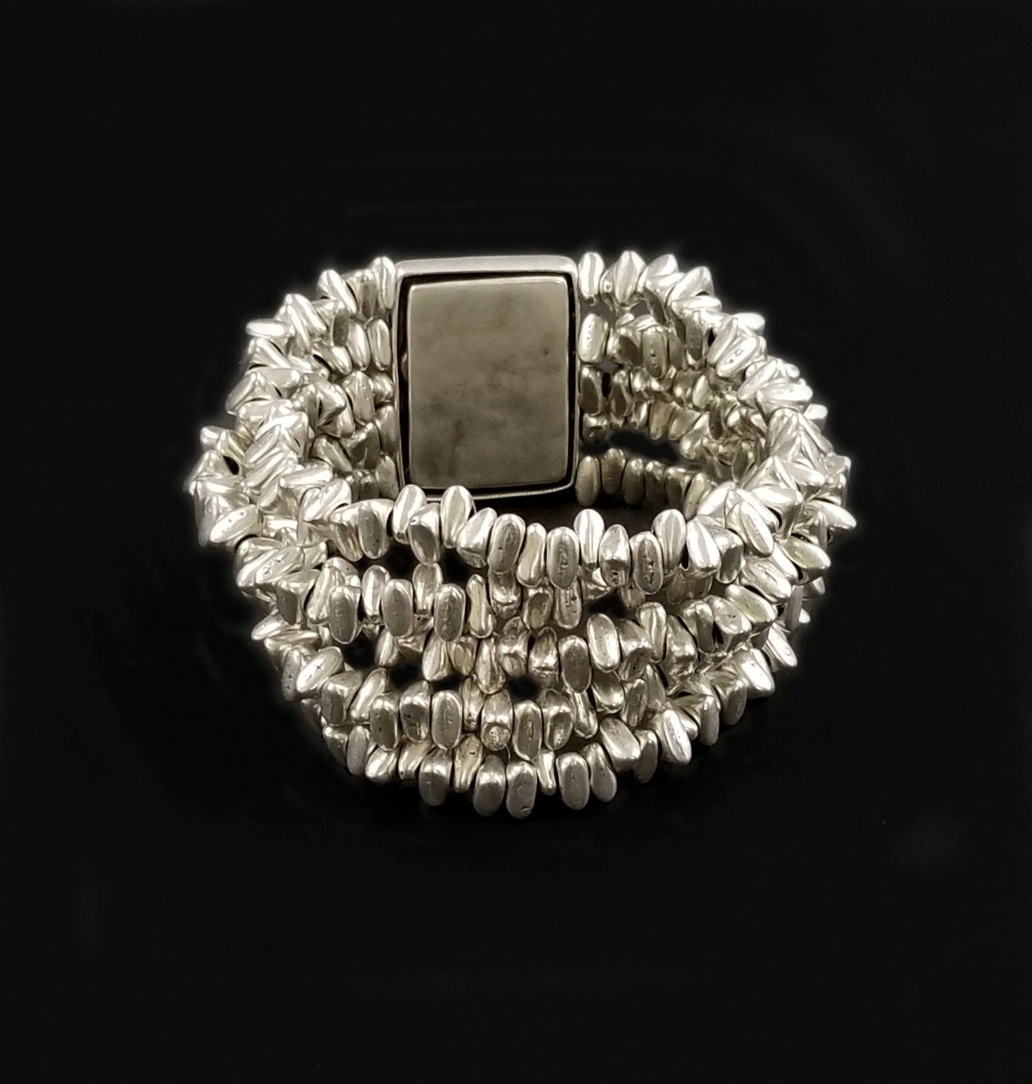 Handmade Pewter Bracelet - SLVR2010