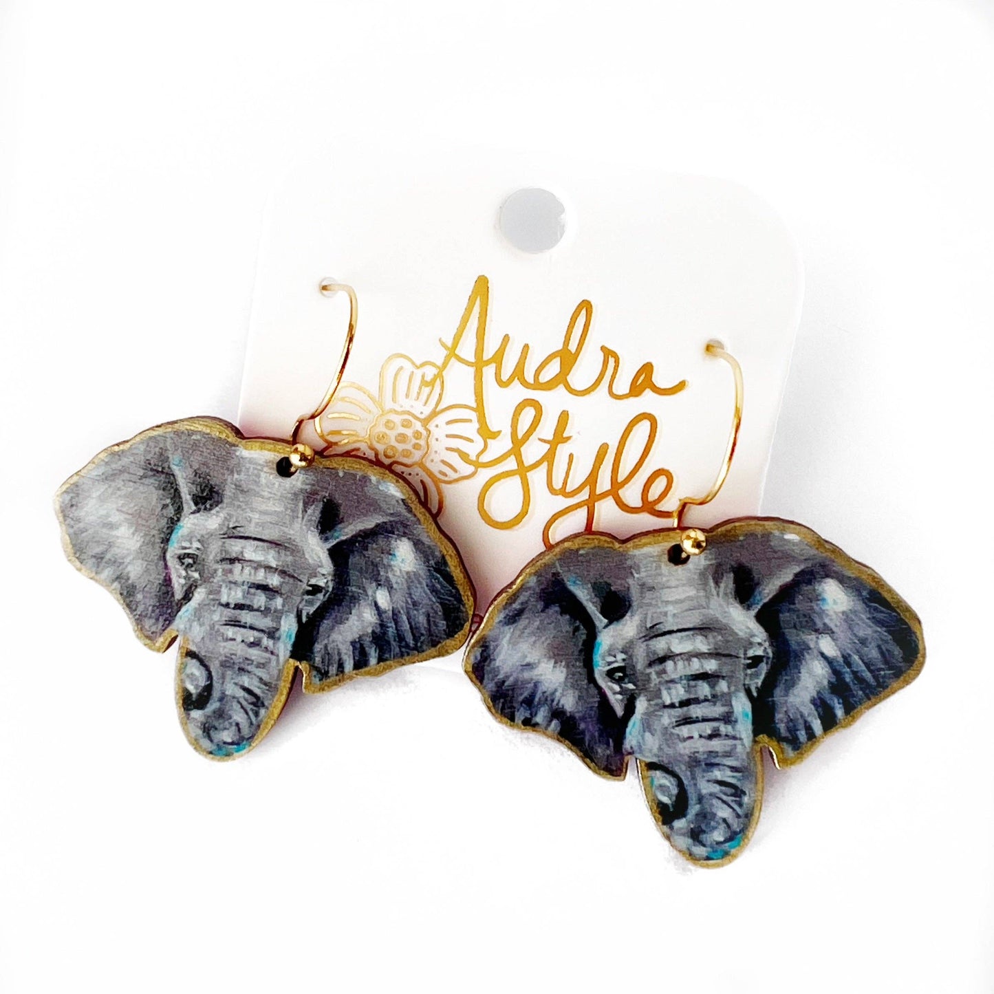 Elephant Face Dangle - Hook Animal Alabama Crimson Tide