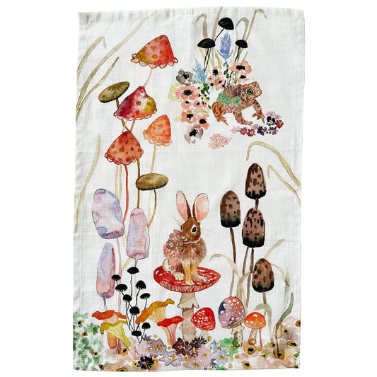 Tea Towel- Flora Bunny