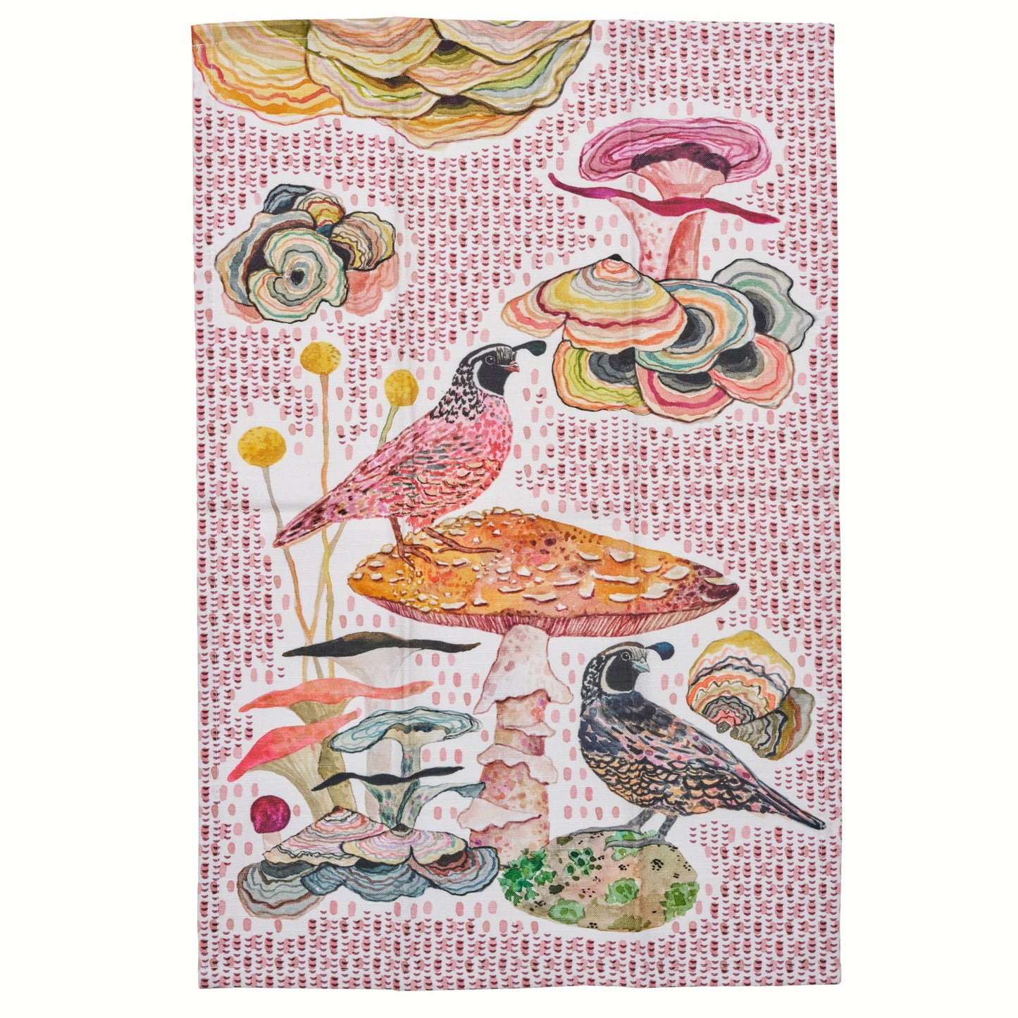 Tea Towel- Quails