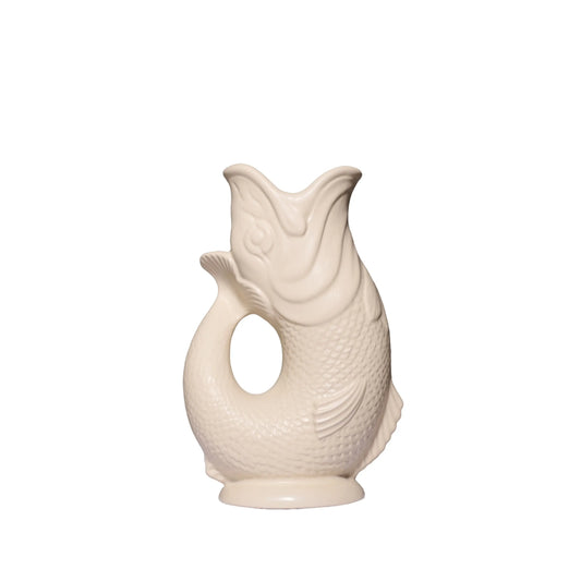 Matte Sand Gluggle Jug: Large