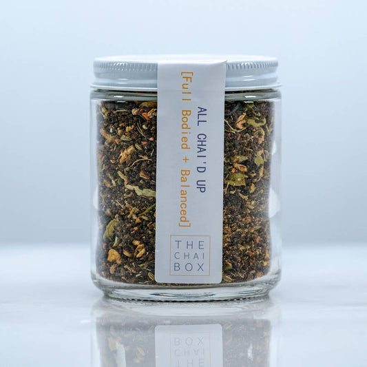 Tea | All Chai'd Up - Traditional Masala Chai (Tea): Glass Jar