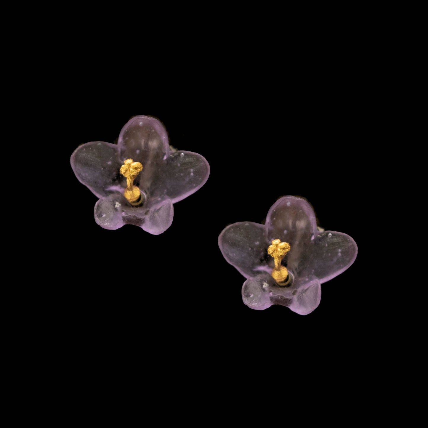 Earring | African Violet Post Earrings