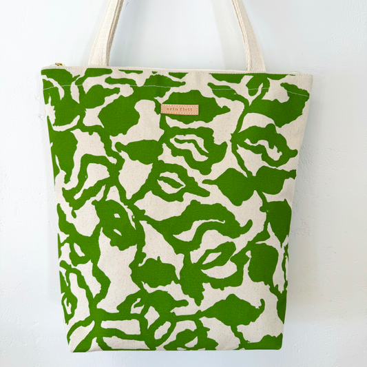 Bag |  Heavy Canvas CARRY ALL In Evergreen Vine