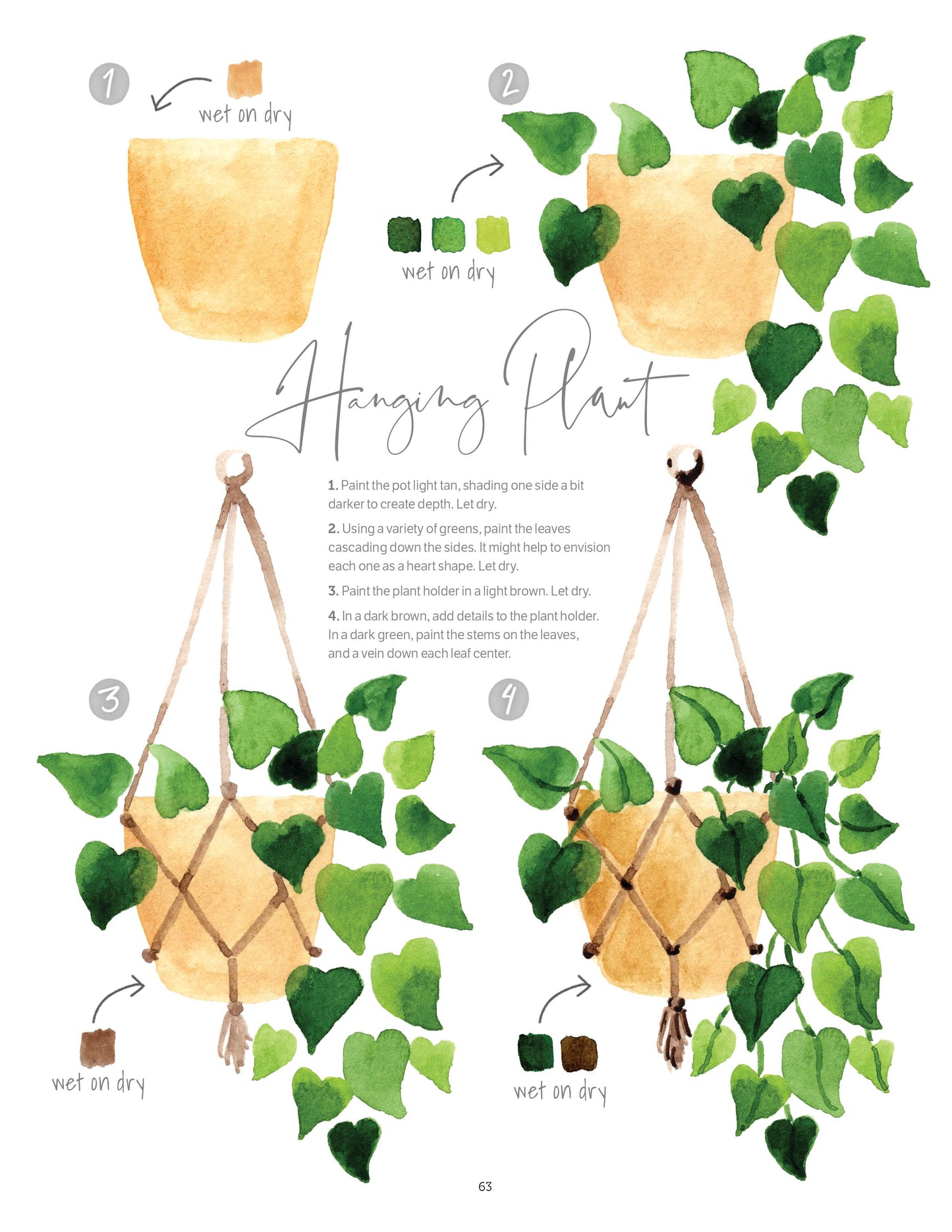 Watercolor the Easy Way: Step-by-Step Tutorials