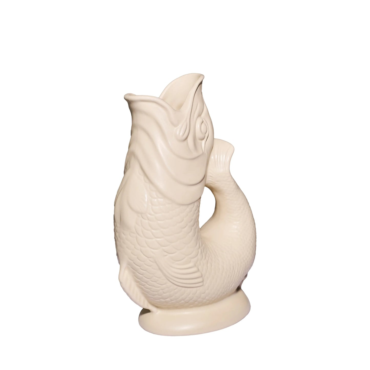Matte Sand Gluggle Jug: Extra Large