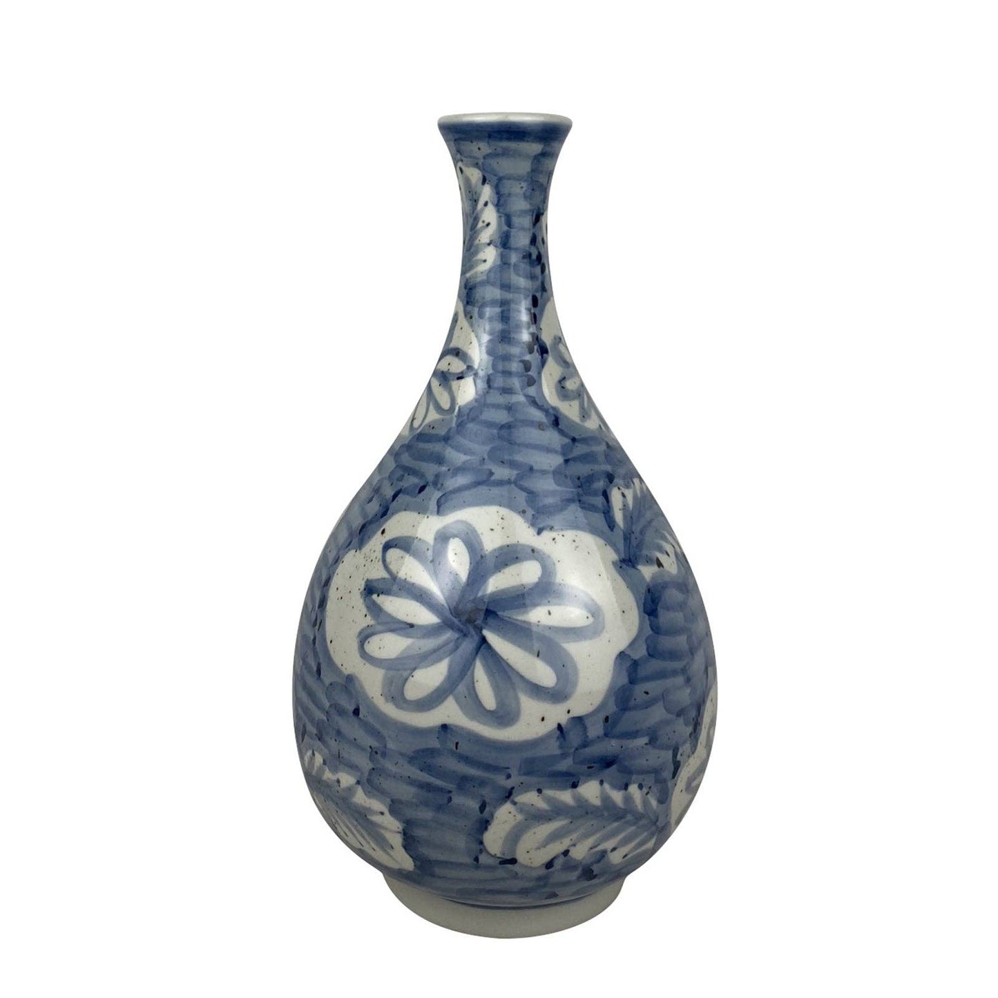 Jingdezhen Hand-Painted Porcelain Folk Vase: Small