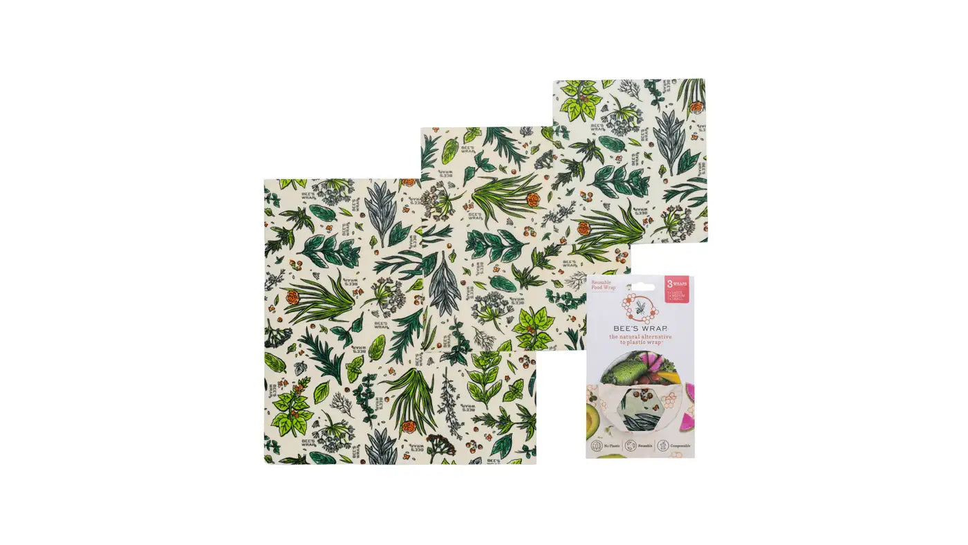 Bees Wrap 3 Pack - Herb Garden