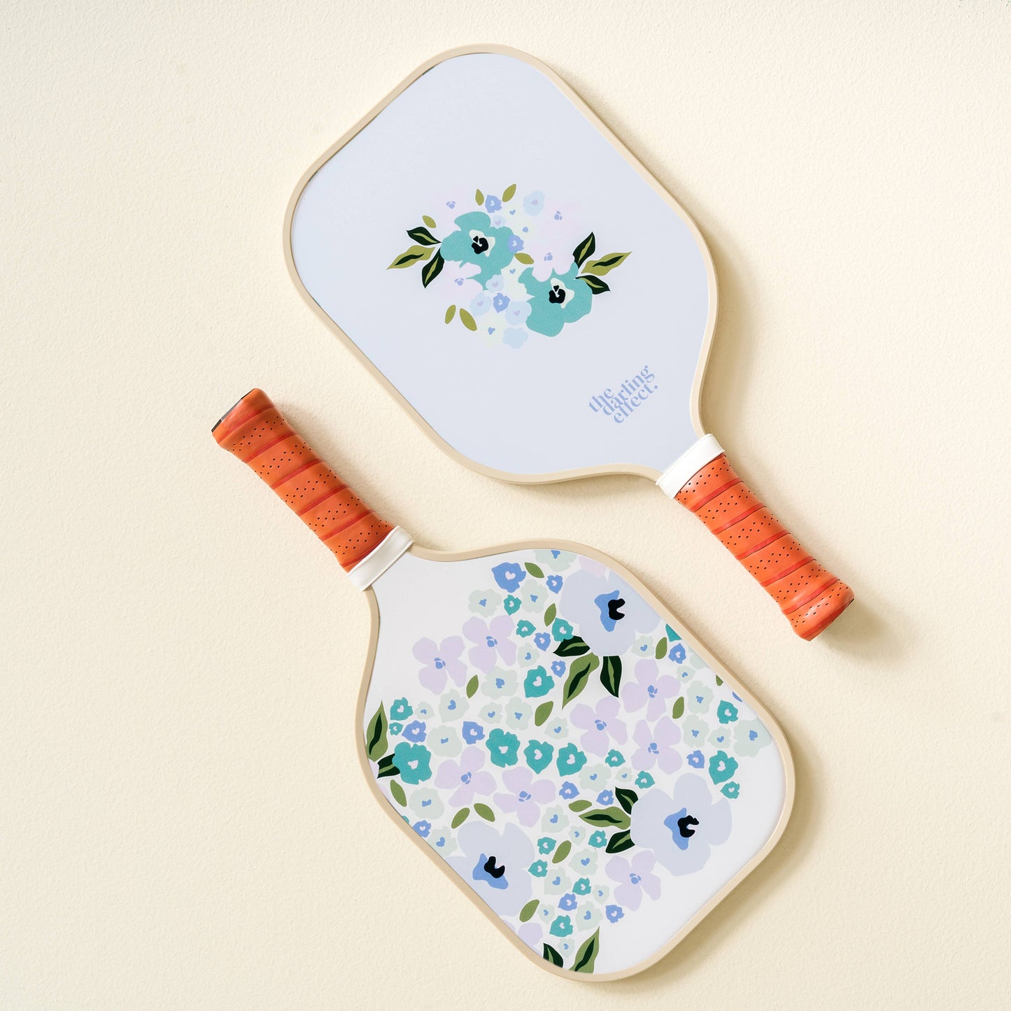 Pickleball Paddle - Lively Flora Periwinkle