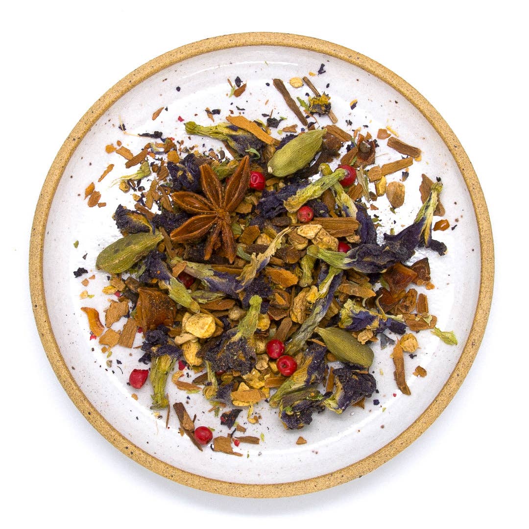 Blue Chai Herbal Tea: 2oz