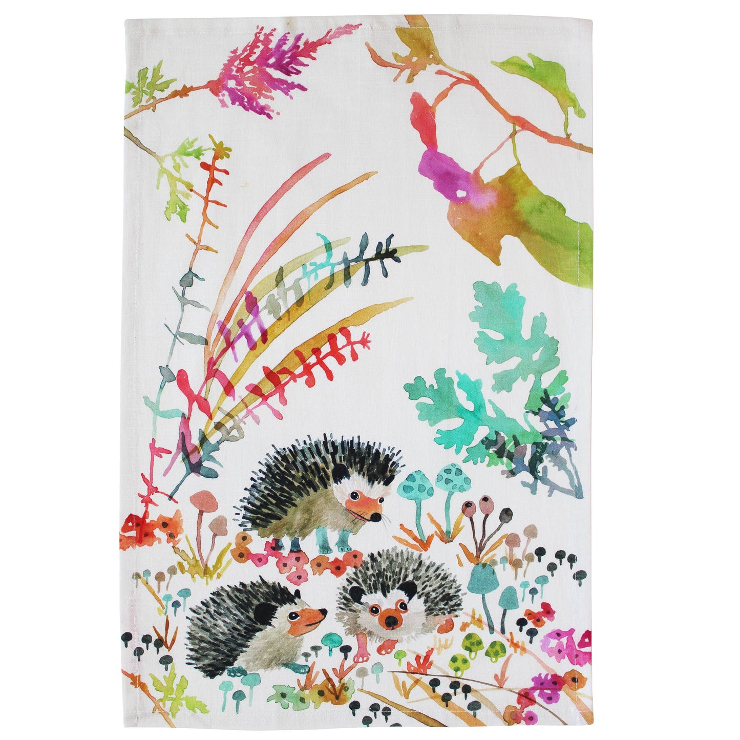 Tea Towel - Hedgehogs
