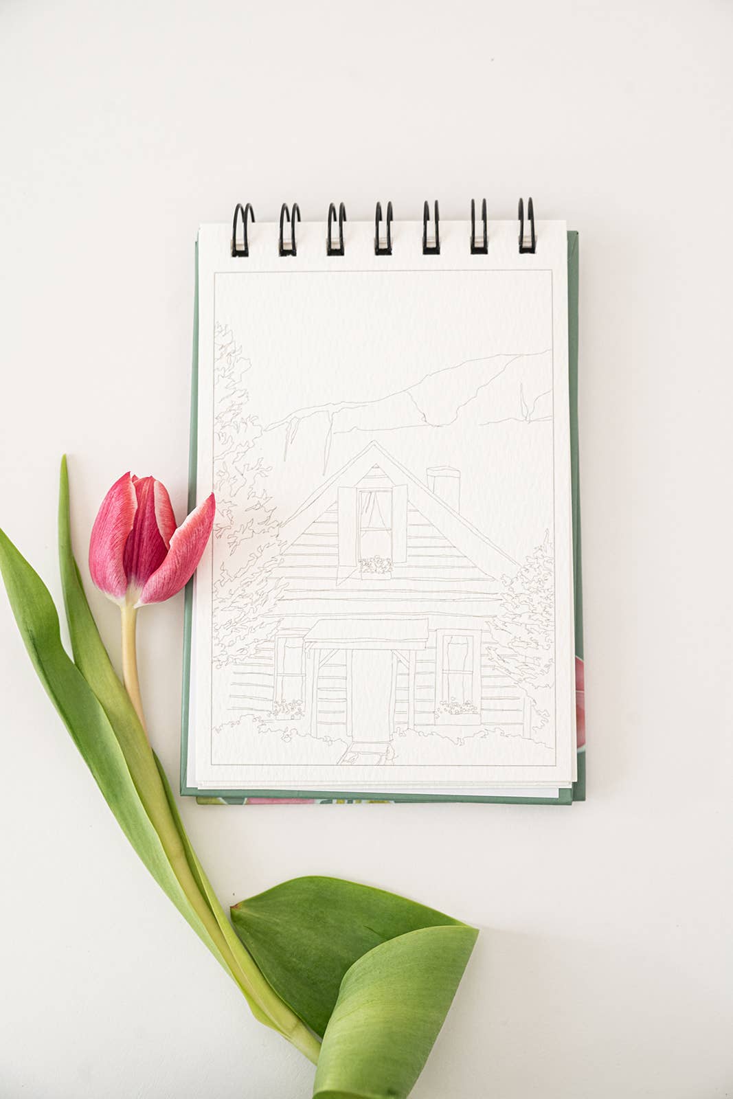 Little Bit of Summer - Mini Watercoloring Book