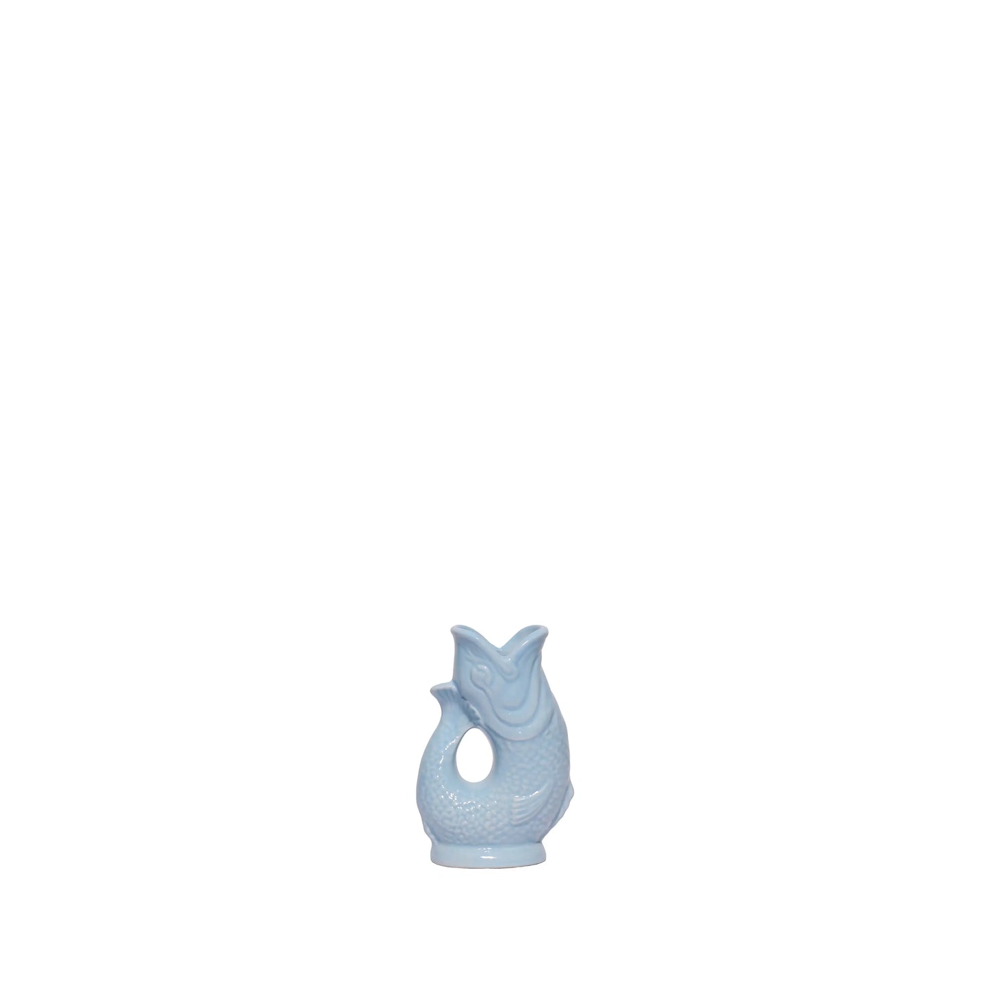Pale Blue Gluggle Jug: Extra Large