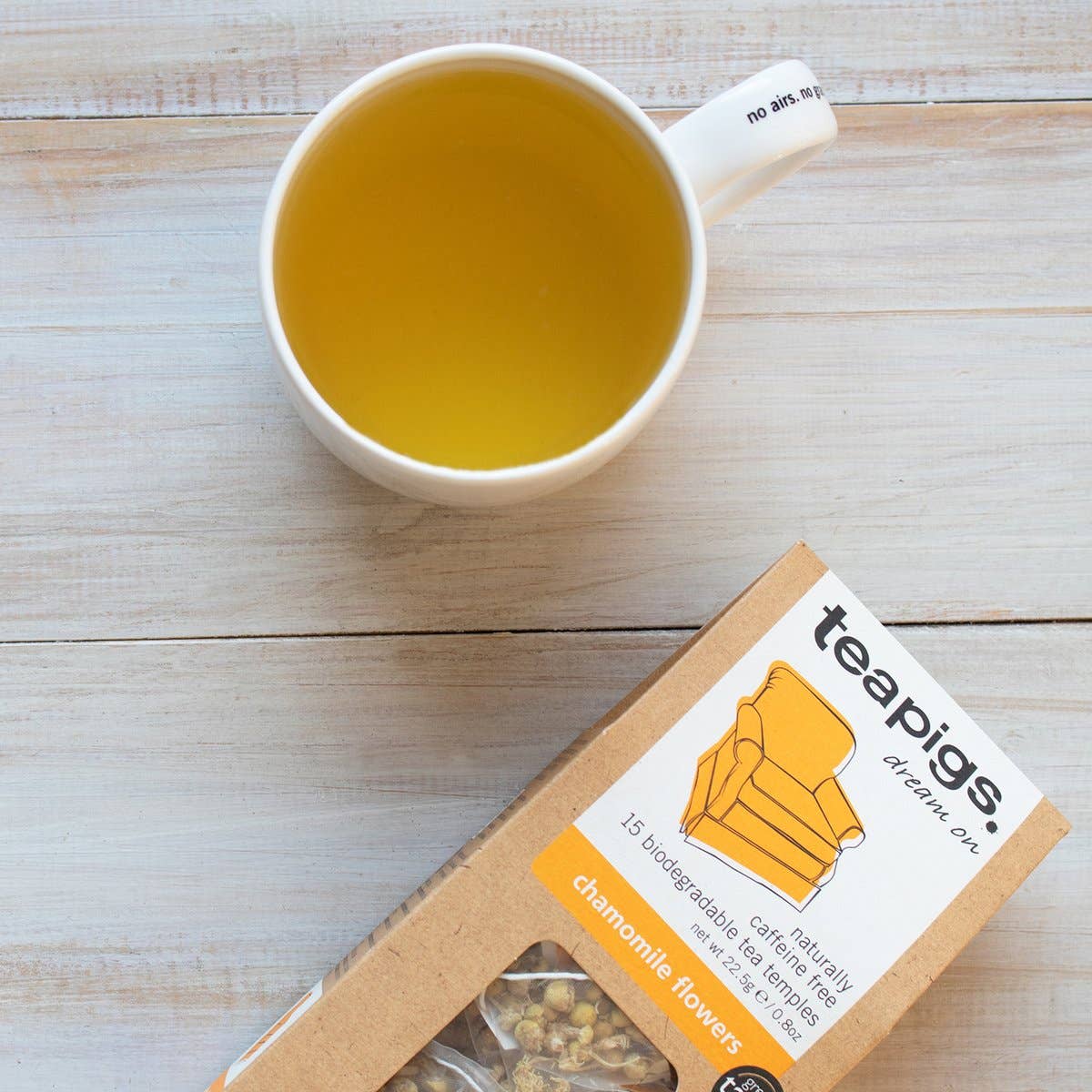 Chamomile Flowers Tea - 15 temples