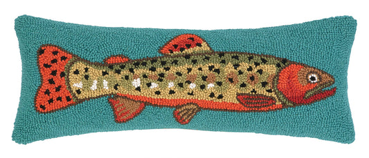 Trout Right Hook Pillow - Suzanne Nicoll