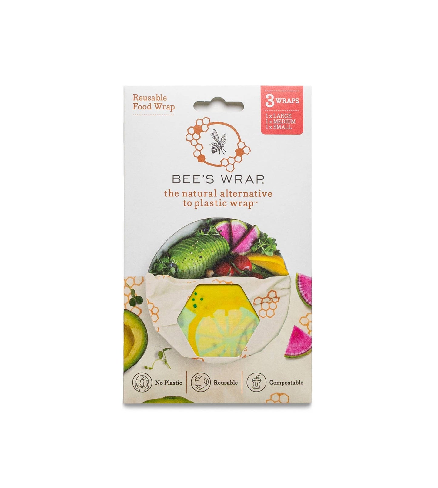 Bees Wrap 3 Pack - Fresh Squeeze
