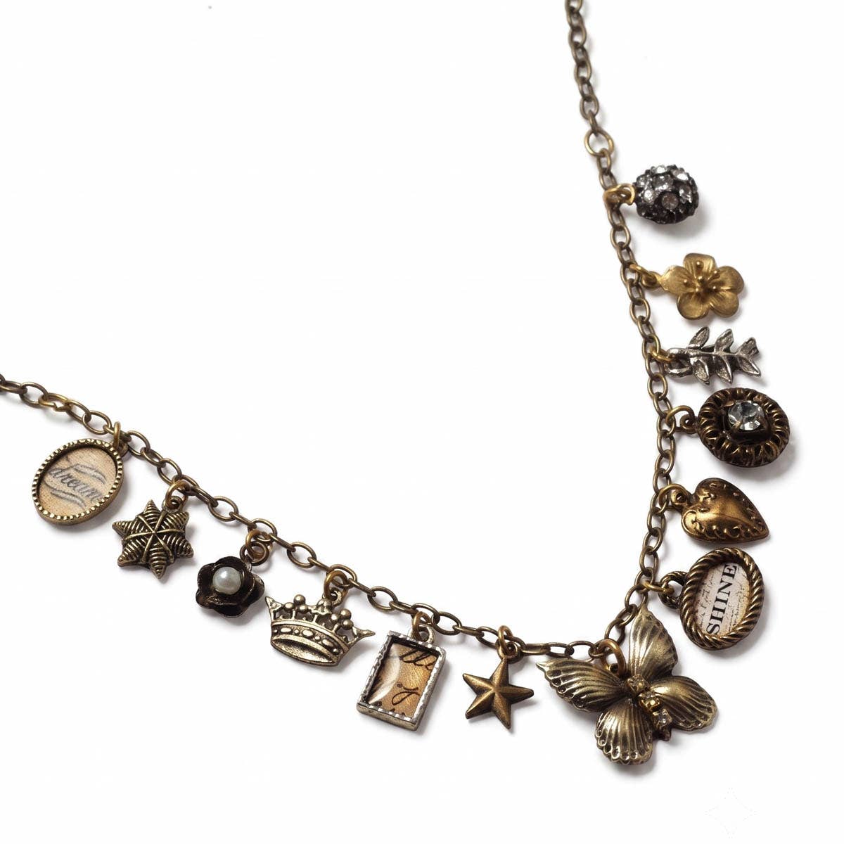 Collected Whispers Charm Necklace