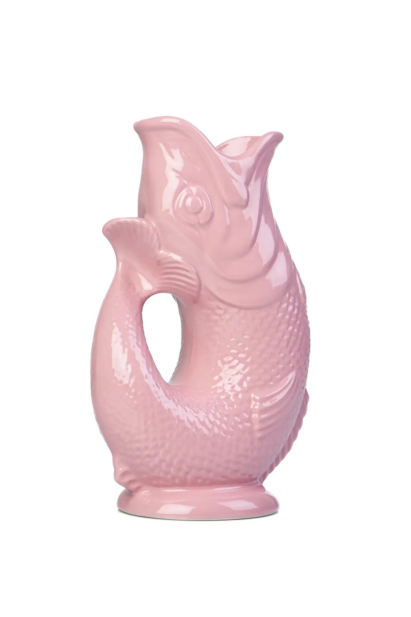 Baby Pink Gluggle Jug: Large