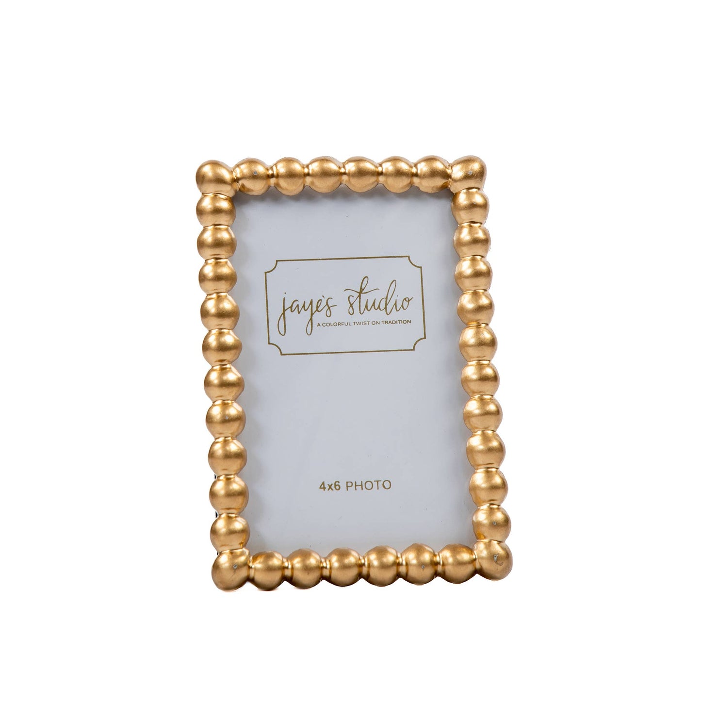 Gracie Pearl Photo Frame - Gold: Gold / 4 x 6