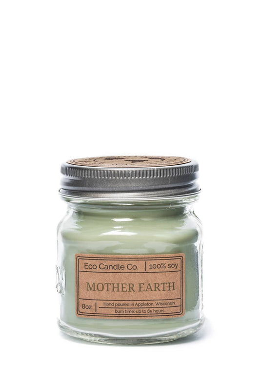 8oz mason MOTHER EARTH