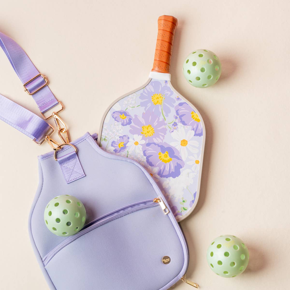 Pickleball Paddle–Bouquet Beauty Purple