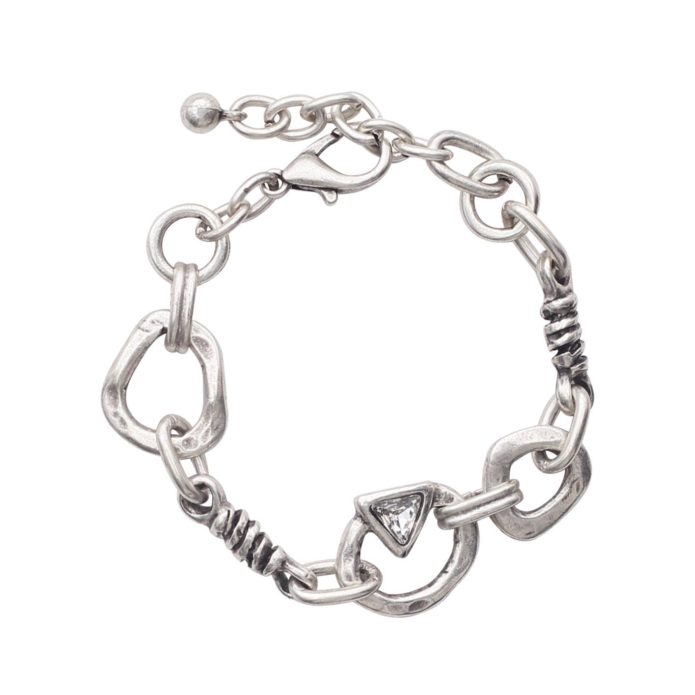 Handmade Pewter Bracelet - 2922