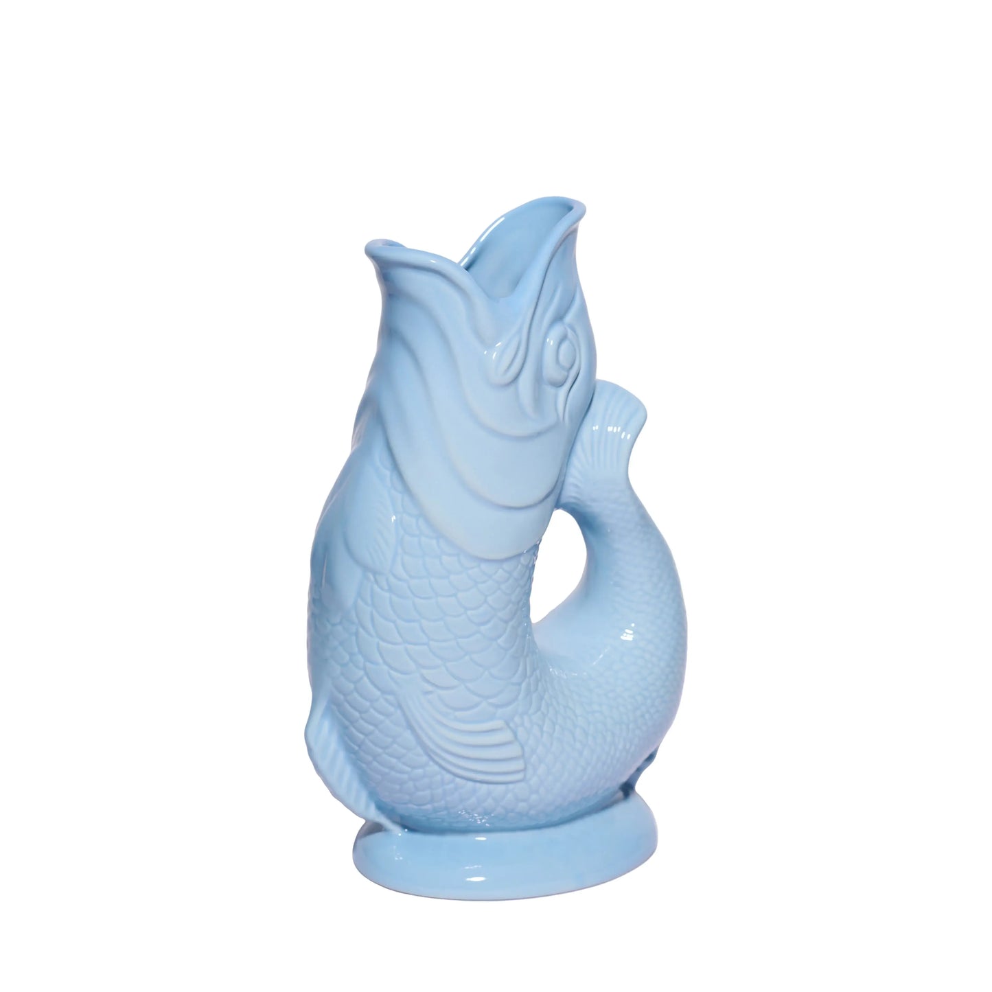 Pale Blue Gluggle Jug: Extra Large