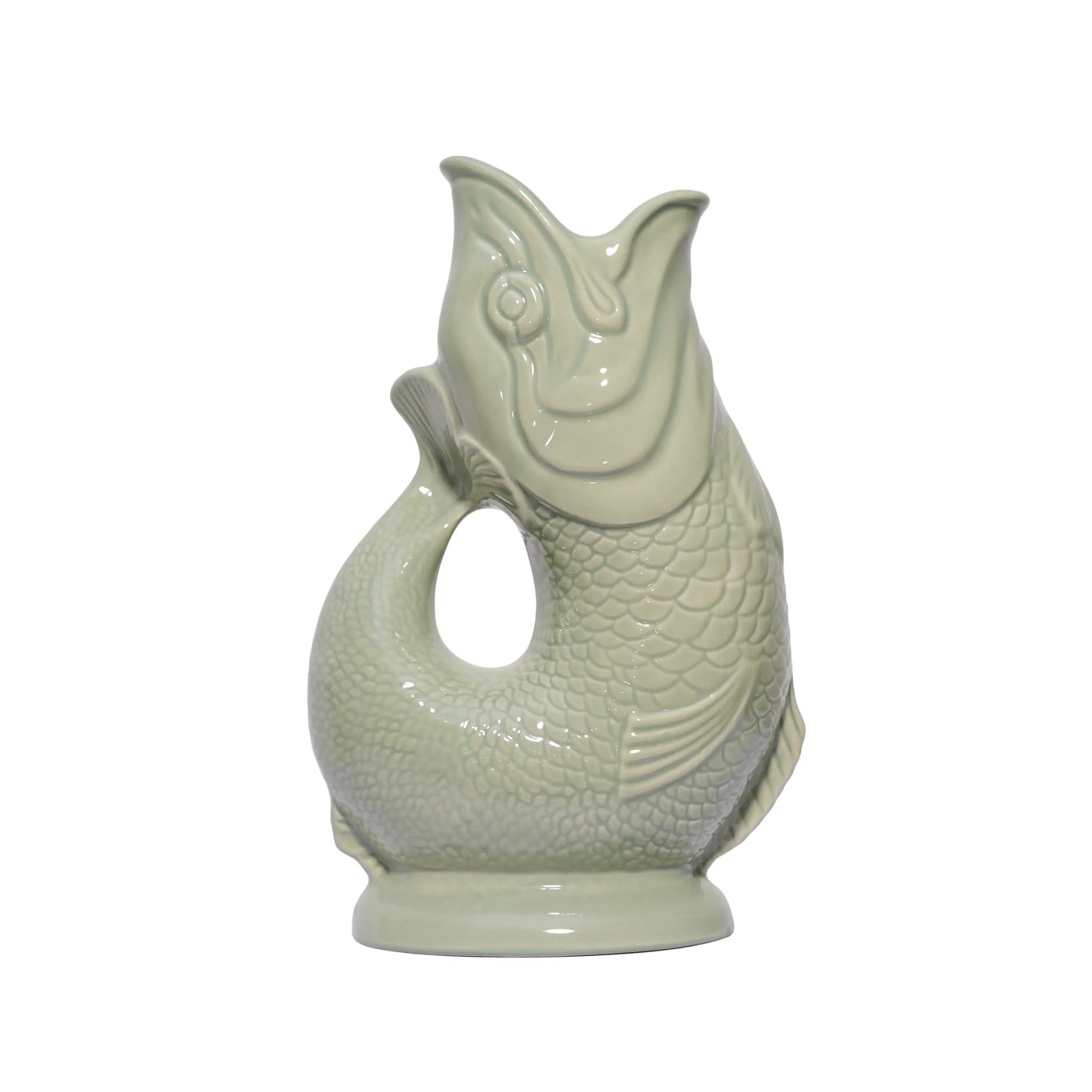 Sage Green Gluggle Jug: Mini